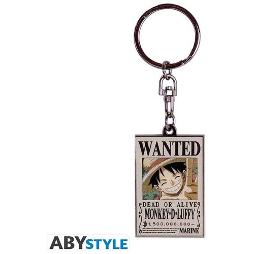 Abystyle Privezak - One Piece - Wanted Luffy Cene