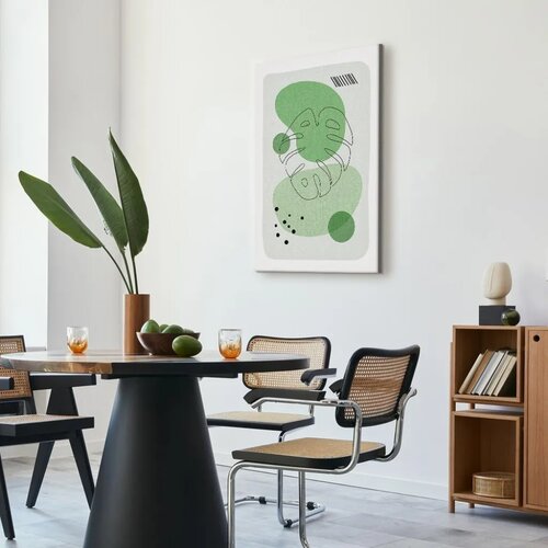  Slika - Green Aesthetics of Monstera (1 Part) Vertical 60x90 Slike