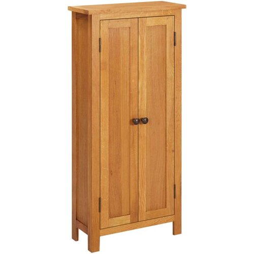 VidaXL Ormarić za pohranu 50 x 22 x 110 cm od masivne hrastovine Slike