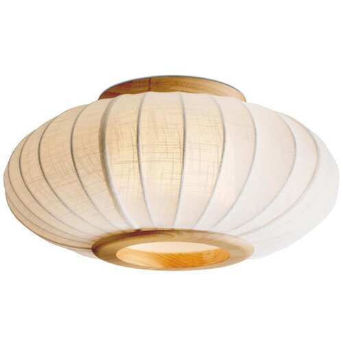 Halo Design 749362 - plafonjera balloon 1xE27/40W/230V prečnik 40 cm hrast/bela Cene