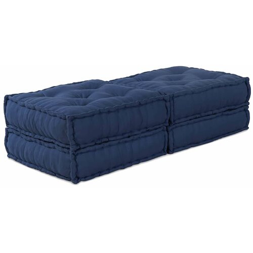 Modularna sofa 2 pcs Indigo 140 x 70 x 36 cm Tkanina Slike