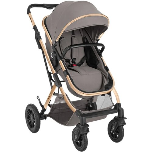 Kikka Boo kolica za bebe 3u1 Kaia Premium Light Grey Slike