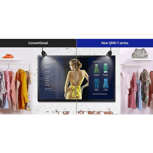 Samsung Touch QM32R-T ID (LH32QMRTBGCXEN), Digitalni zaslon na dotik 81,3 cm (32&amp;quot;) Wi-Fi 400 cd/m&amp;sup2; Full HD - - 32 Slike