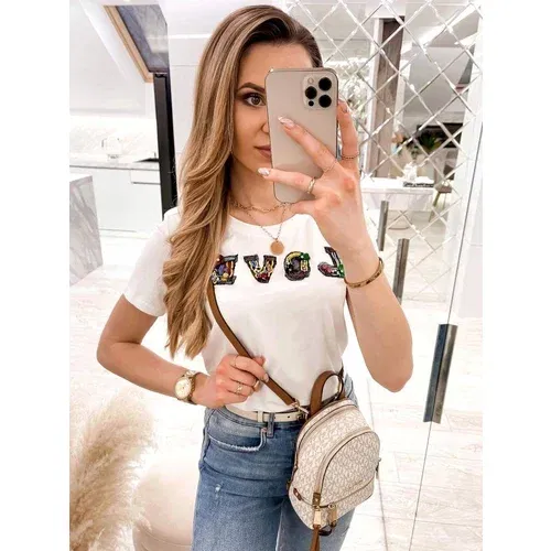 Cocomore White t-shirt with Love app