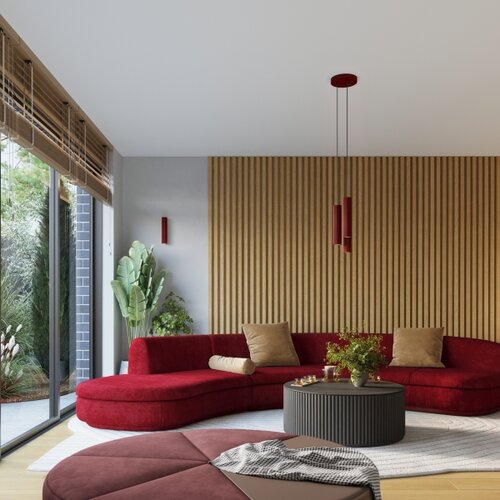 Brilagi - LED spot svetiljka CRESTO 3xGU10/10W/230V bordo Slike