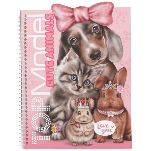 Top Model nalepke Cute Animals Dress Me up Cene