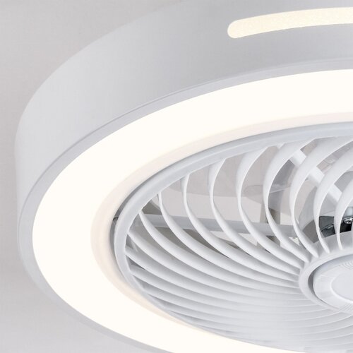  Brilagi - LED prigu&amp;scaron;iva svetiljka sa ventilatorom LED/38W/230V, prečnik 46 cm, bela + daljinski upravljač Slike