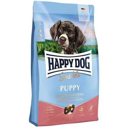 Happy Dog Hrana za štence Puppy Sensible, losos i korompir - 1 kg Cene