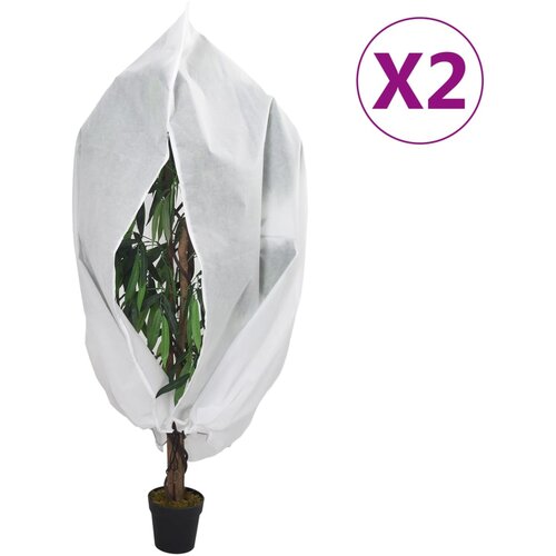  Navlake za biljke od flisa s patentom 2 kom 70 g/m² 1 x 1,55 m Cene