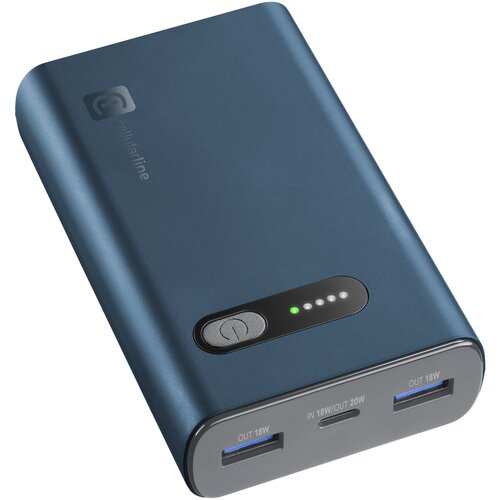 Cellular Line Prenosna baterija FAST, 10000, modra, (21886497) Slike