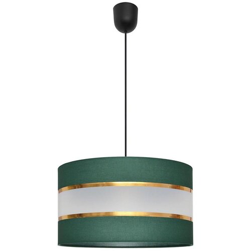  Luster na sajli HELEN 1xE27/15W/230V, prečnik 35 cm, zelena/zlatna Cene