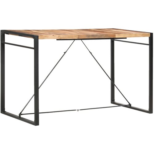  Barski stol od masivnog drva akacije 180 x 90 x 110 cm Slike