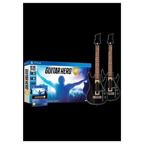 Activision Blizzard PS4 igra Guitar Hero Live Bundle (game + 2 guitars) 027809 Slike