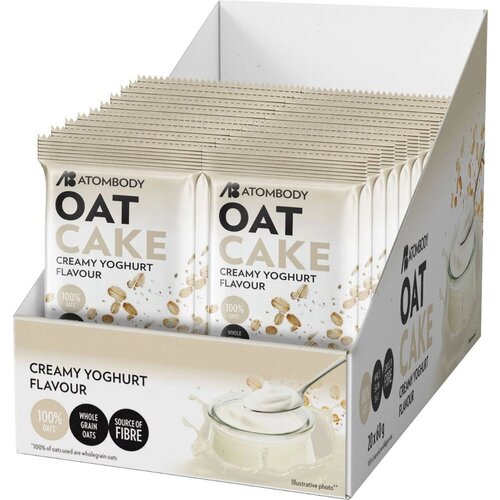 Atombody Oat Cake 20 x 60 g - Creamy Yogurt Slike