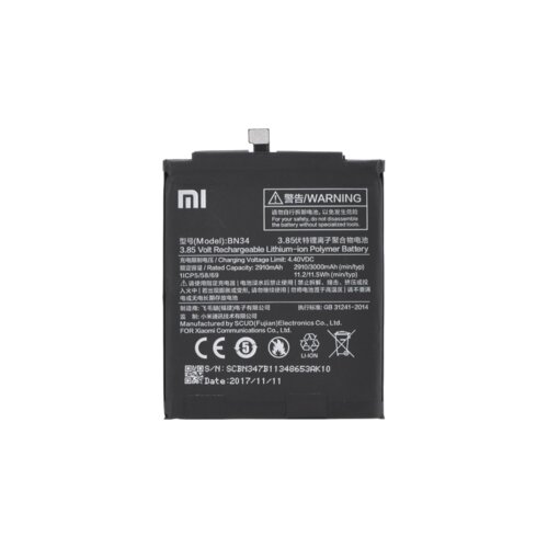  baterija za xiaomi redmi 5A, BN34,originalna, 2900 mah Slike