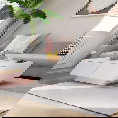  Stolić za kavu bijeli 90 x 60 x 31 cm od iverice Slike