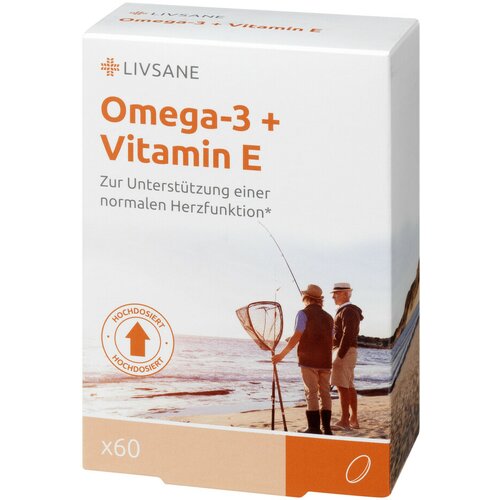 LIVSANE omega 3 + vitamin e 60 kapsula Cene