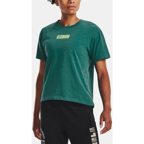 Under Armour T-shirt UA PJT ROCK GLOBE SS-GRN - Women&amp;#039;s Slike