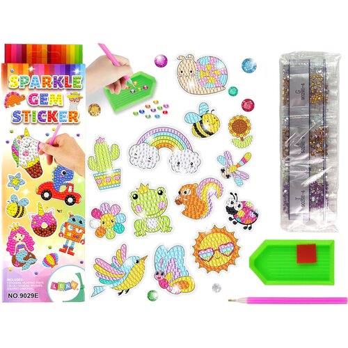  Embroidery Sticker Set Animals Garden Rainbow Mosaic Cijene