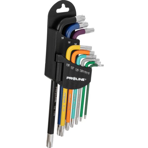 Proline KLJUČI TORX DOLGI SET 9KOM T10-T50, (5000051457) Slike