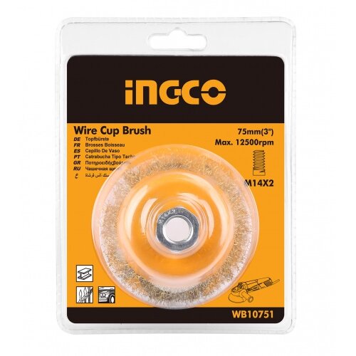INGCO TOOLS Čelična četka lončasta WB11001 Slike