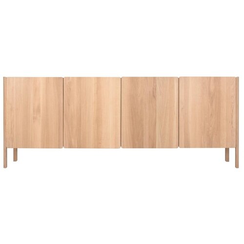 Gazzda Komoda od punog hrasta u prirodnoj boji 220x85x42 cm Dvor – Cijene