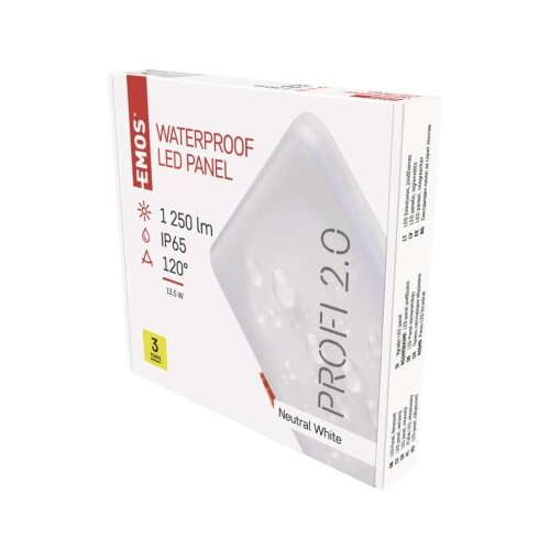  LED panel VIXXO, kvadratni, bel, 13,5W, nevtralno bela Cene