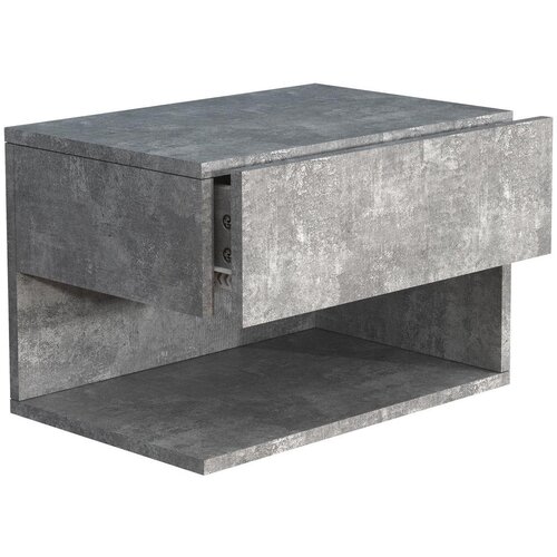 MID.YOU Nočna Omarica Usal Xl 45, Beton Slike