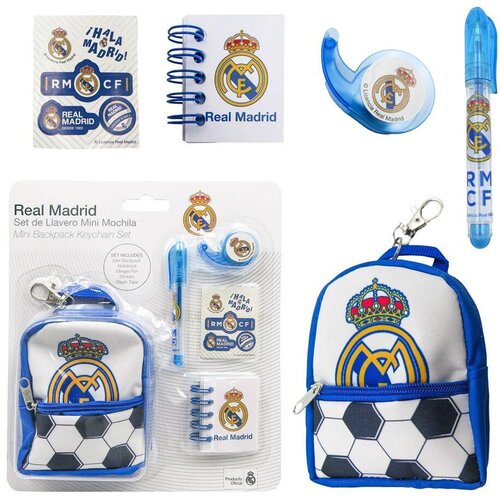 REAL MADRID Set &amp;scaron;kolskog pribora u mini ruksaku Slike