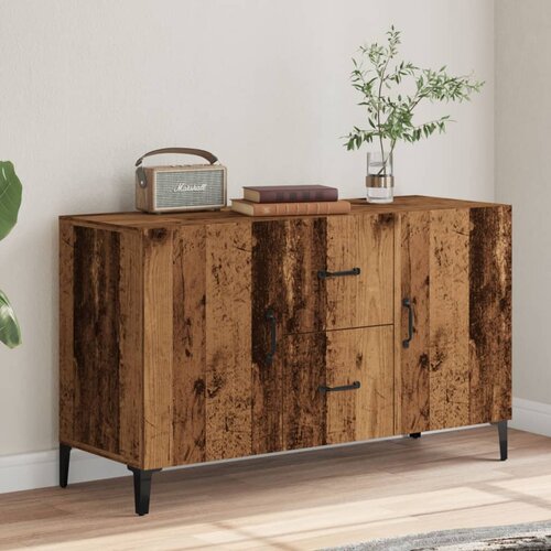  Komoda boja starog drva 100 x 36 x 60 cm od konstruiranog drva Slike