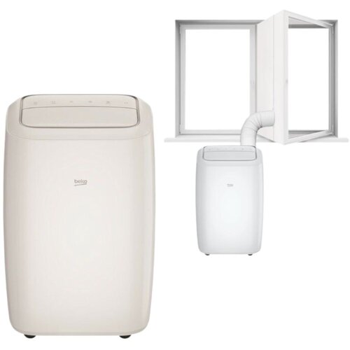 Beko Pokretna klima BP 1125 C, 11942 BTU, Bela+Kit za prozor za odvod za prenosive klime Cene