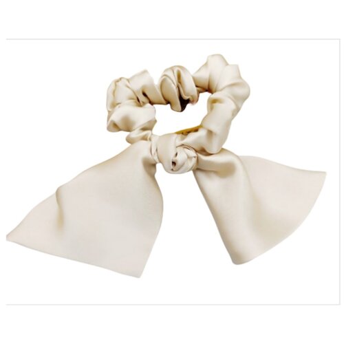 INF Elegantna murvova svilena skrunči za ženske Beige, (21734572) Slike