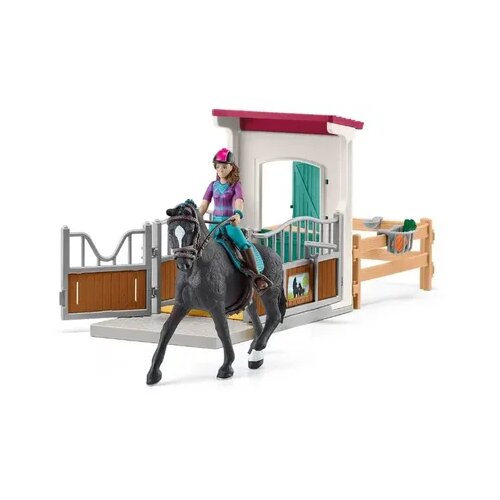 Schleich 42709 - Horse Club - Konjski boks, Lisa & Storm Cene