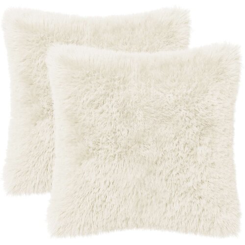  Presvlaka za jastuk 2 pcs HEERLEN Bijela 45 x 45 cm PV flis Cene