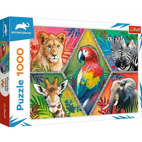 Trefl puzzle - Exotic Animals - 1.000 delova Slike