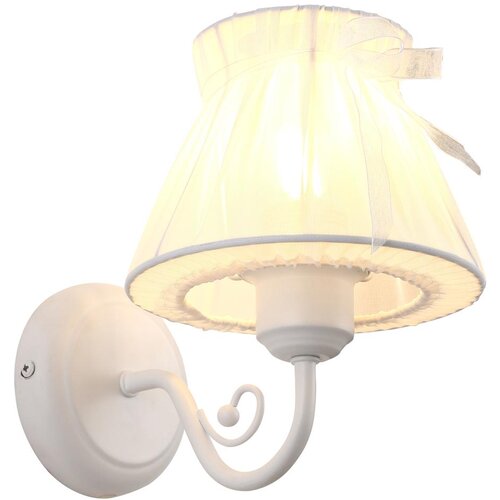 Candellux zefir zidna lampa 1X40W E27 bela Slike