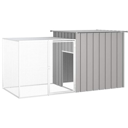  Kavez za zečeve sivi 200 x 91 x 100 cm od pocinčanog čelika Cijene