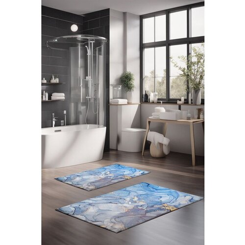  CT-5028 multicolor bathmat set (2 pieces) Cene