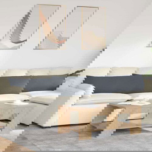 vidaXL jastučići za sofu 2 pcs tamno siva 200 x 40 cm kordura tekstil Cijene