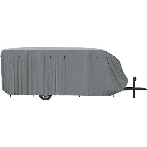  Navlaka za karavan siva 732x250x220 cm netkana tkanina Slike