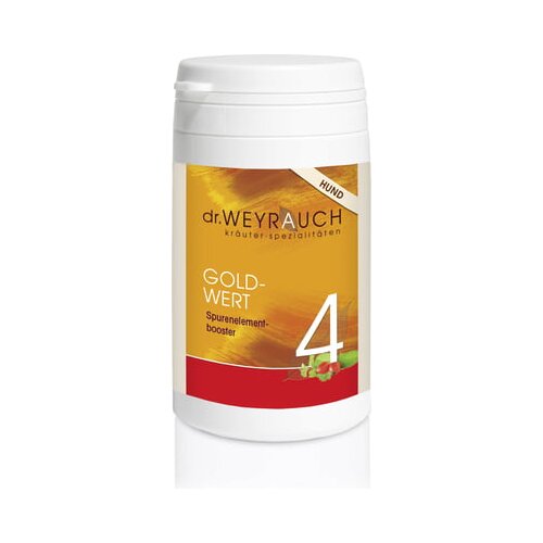 Dr. WEYRAUCH Nr. 4 &amp;quot;Goldwert&amp;quot; &amp;ndash; za pse - 60 kaps. Slike