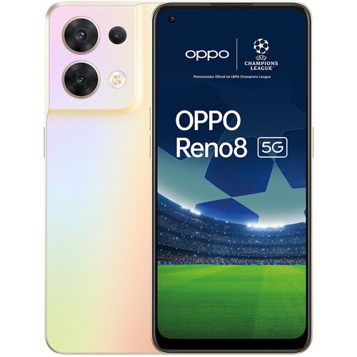 Oppo Pametni telefon Reno 8 6.4' 8Gb/256Gb Dual Sim Shimmer Gold, (21157522) Cene