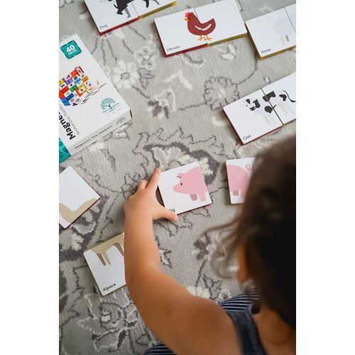 Learn &amp;amp; Grow Toys Dodatak za magnetne pločice - Životinje 40 kom Slike
