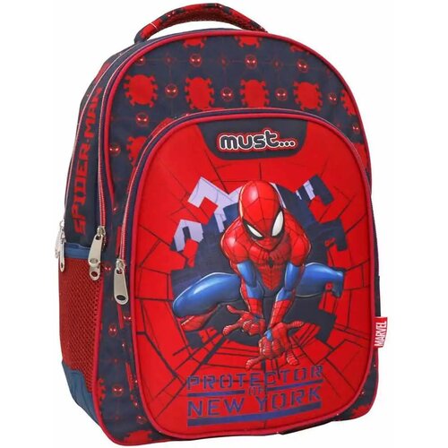 Luna &Scaron;olska torba Spiderman s tremi predelki, nahrbtnik 32x18x43 cm. Cene