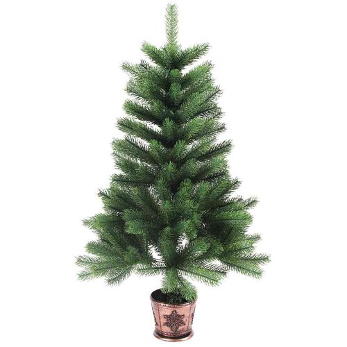  Božićno drvce s 150 LED svjetlima s stalakom Zelena 90 cm PE Slike