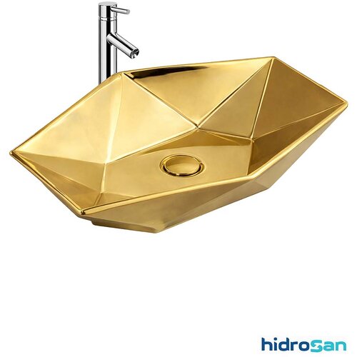 Hidrosan Lavabo nadgradni 13-279 zlatna 56,5x36,5cm Cene