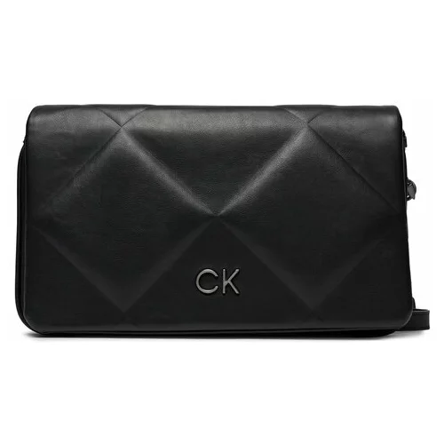 Calvin Klein Ročna torba Re-Lock Quilt Shoulder Bag K60K611021 Črna