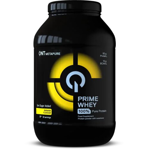 QNT prime whey protein – proteinski prah sa whey izolatom - banana 908g Cene