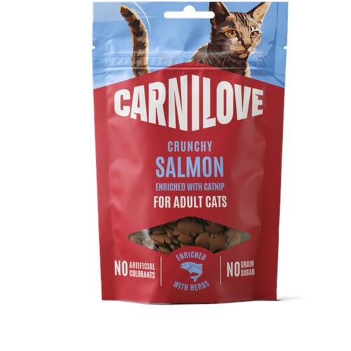 Carnilove Cat Crunchy Snack - Losos s mačjom metvicom 50 g Cijene