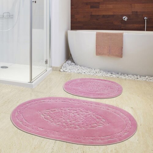  Cottonkt 000074 Powder Bathmat Set (2 Pieces) Cene